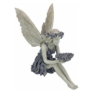 weatherproof fairy statues for outdoors.