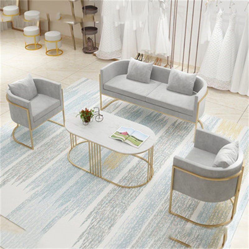 A set of nesting coffee tables, perfect for versatile use and space-saving functionality in any living room setting.