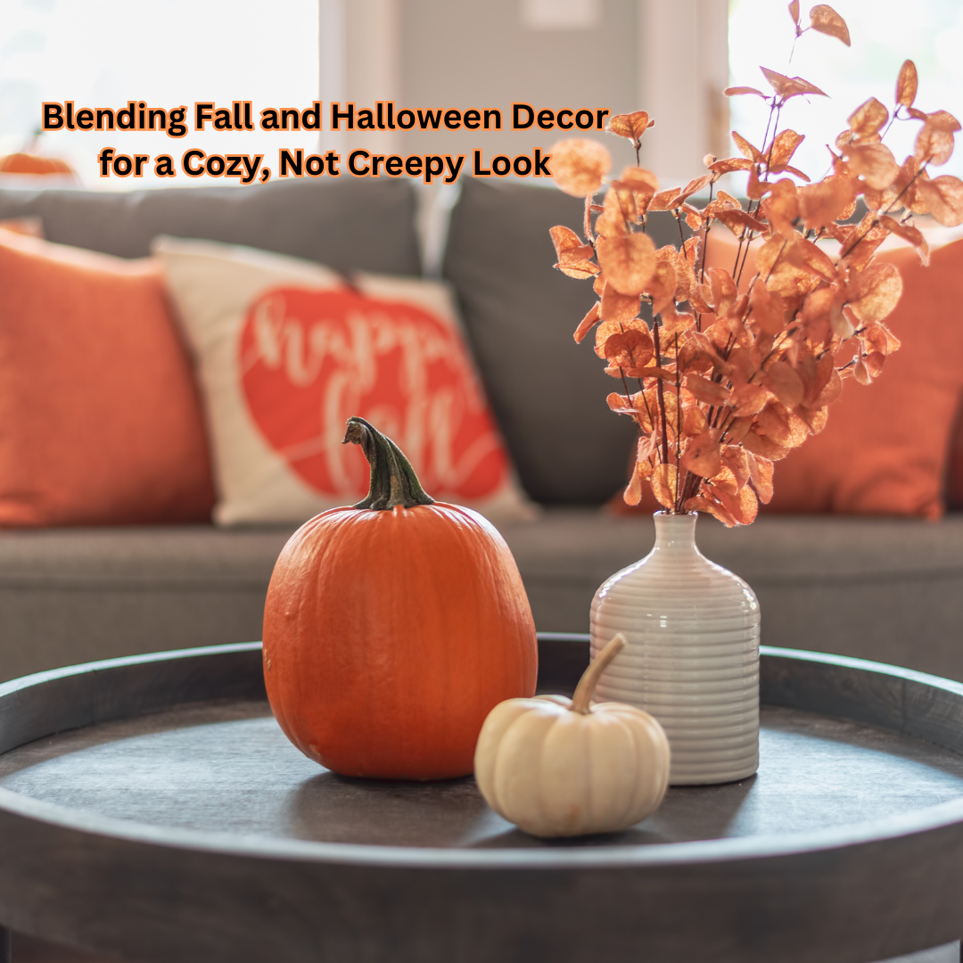 Blending Fall and Halloween Decor for a Cozy, Not Creepy Look