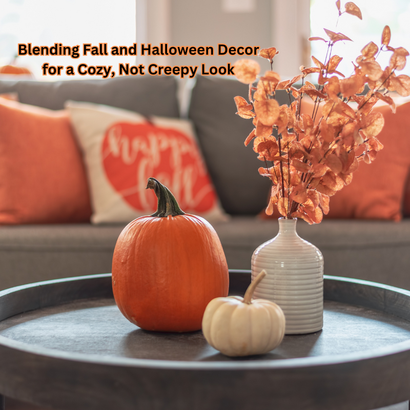 Blending Fall and Halloween Decor for a Cozy, Not Creepy Look