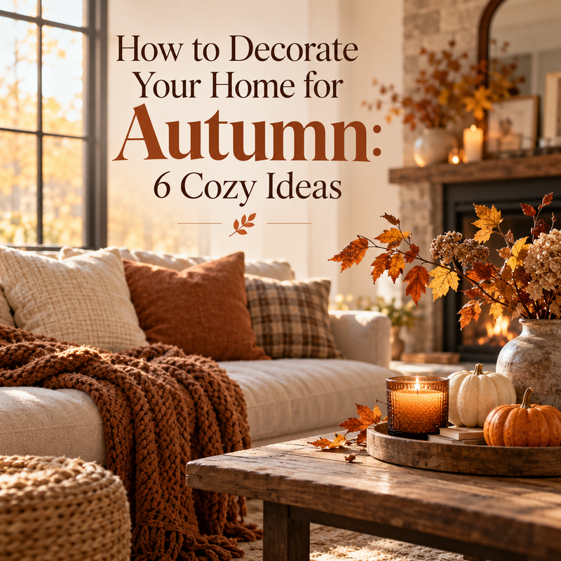 How to Decorate Your Home for Autumn: 6 Cozy Ideas