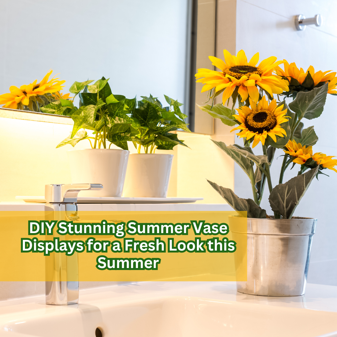 DIY Stunning Summer Vase Displays for a Fresh Look this Summer