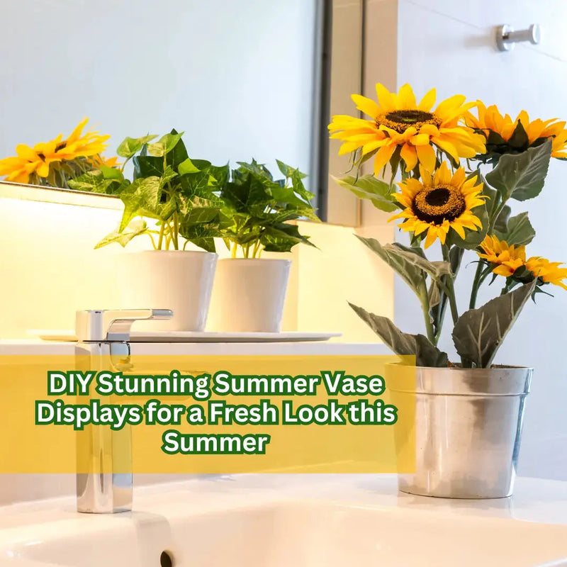 DIY Stunning Summer Vase Displays for a Fresh Look this Summer - daisys-choice-homeware