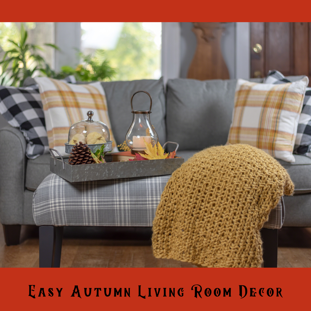 Easy Autumn Living Room Decor