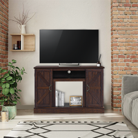 Rustic Brown Vintage Wooden TV Cabinet