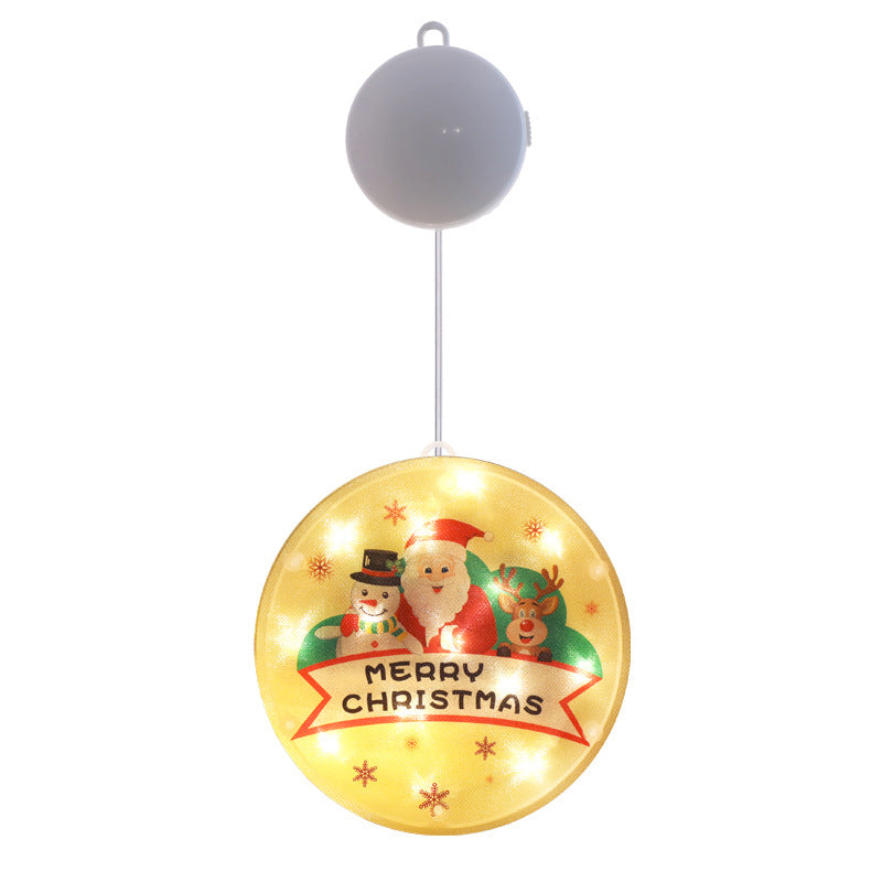 Christmas decoration hanging lights