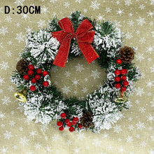 White And Green Christmas Wreath Decoration