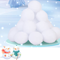 Indoor Snowball Fight Christmas Snowball Ornaments