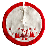 Christmas Decoration Christmas Tree Skirt: A festive Christmas tree skirt adorned with seasonal patterns, perfect for adding a touch of holiday cheer to your tree.