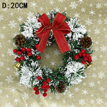 White And Green Christmas Wreath Decoration