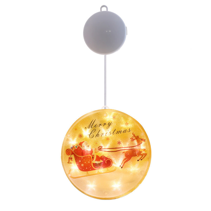 Christmas decoration hanging lights