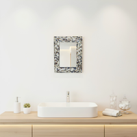 Handmade Mosaic Mirror - Decorative Tesserae Wall Mirror