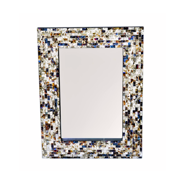 Handmade Mosaic Mirror - Decorative Tesserae Wall Mirror