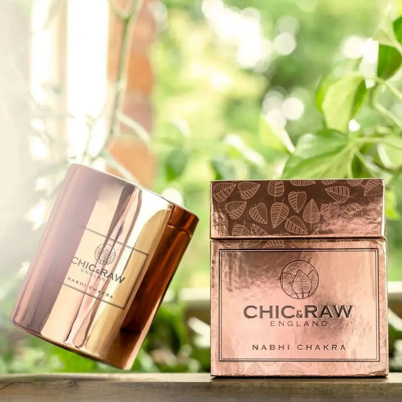 Green aventurine nabhi chakra candle, chakra balancing, healing crystal candle