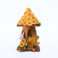 Solar Sunflower Tree House Garden Garden Lamp - daisys-choice-homeware