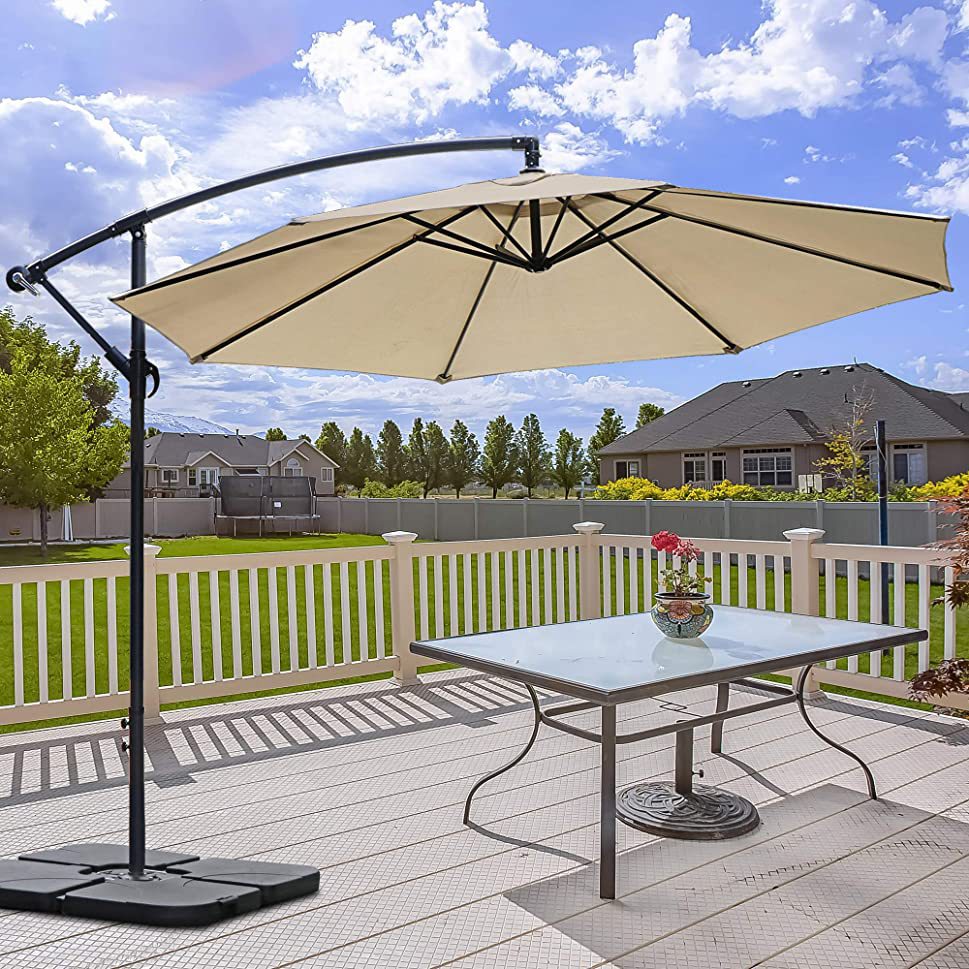 3m Side Leisure Patio Umbrella