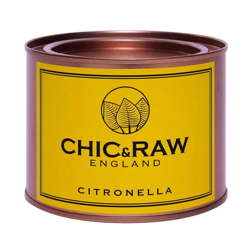 Citronella Candle Chic & Raw England