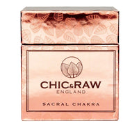 Amethyst Sacral Chakra Luxury Crystal Candle Chic & Raw England