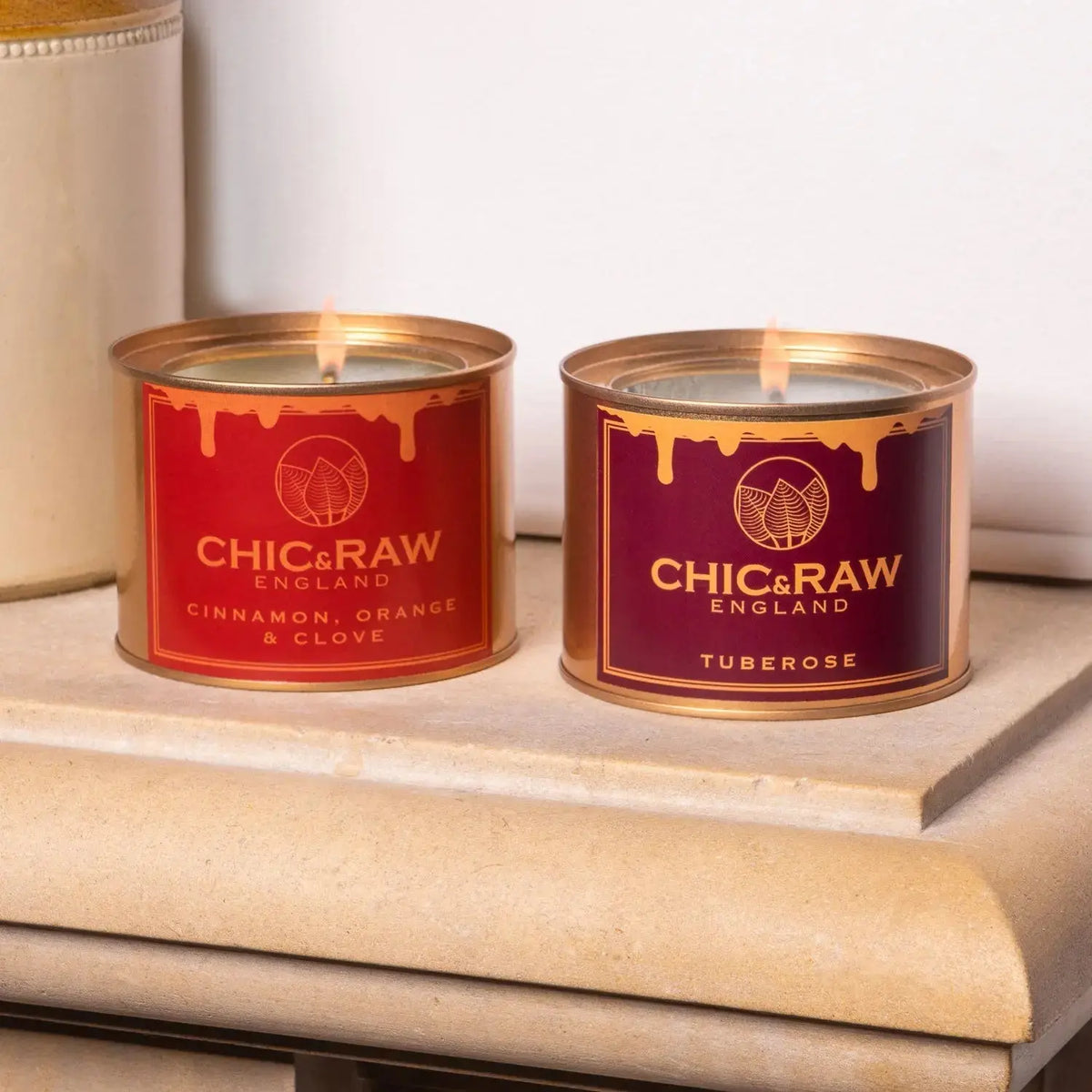 Cinnamon, Orange & Clove Candle Chic & Raw England