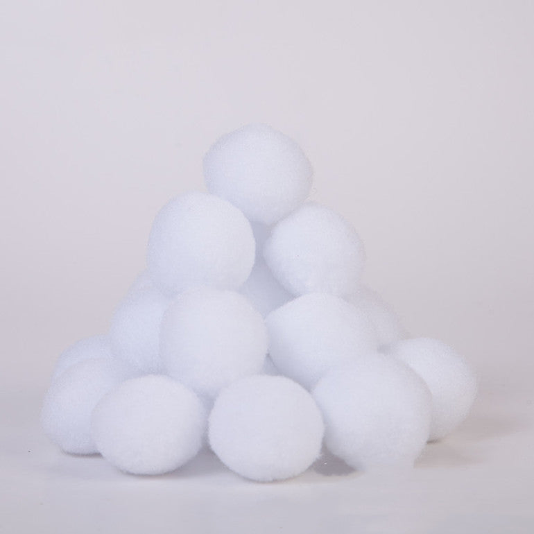 Indoor Snowball Fight Christmas Snowball Ornaments