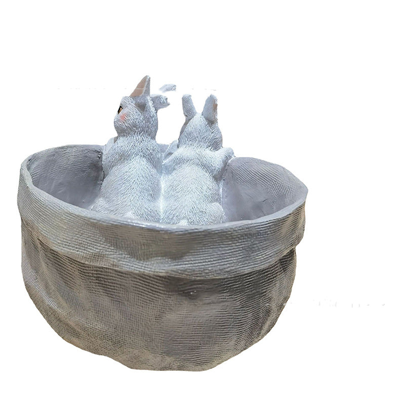 Garden Decoration Pocket Bunny Succulent Planter - daisys-choice-homeware