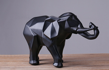 Geometric Elephant Sculpture Home Decoration Crafts