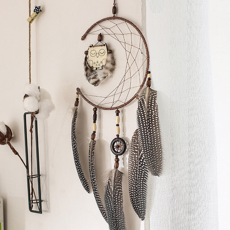 New Nordic Owl Dream Catcher