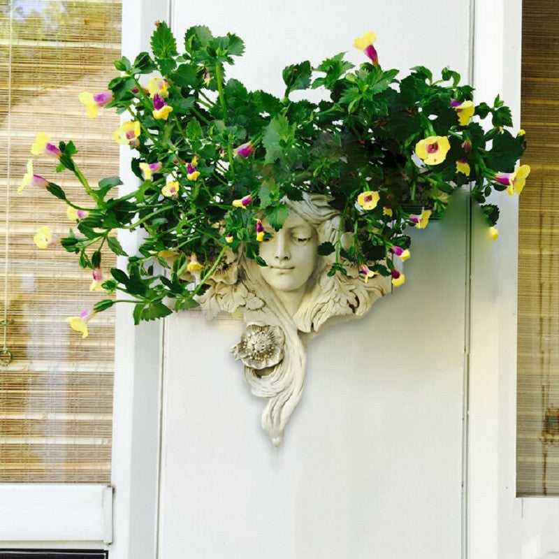 Unique Greenman Flower Pot Garden Decoration - daisys-choice-homeware