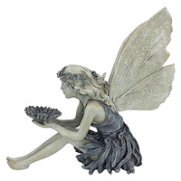 weatherproof fairy statues for outdoors.