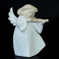 Delicate mini figurines of angels, ideal for adding a heavenly touch to your living room decor.