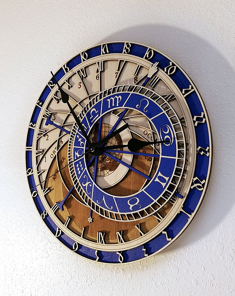 Twelve constellations big wall Astronomical clock