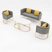 A set of nesting coffee tables, perfect for versatile use and space-saving functionality in any living room setting.