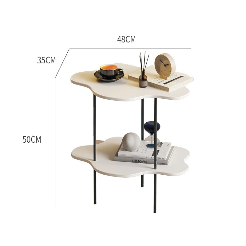 Cloud Coffee Table Polygonal Shaped Modern Minimalist Shelf